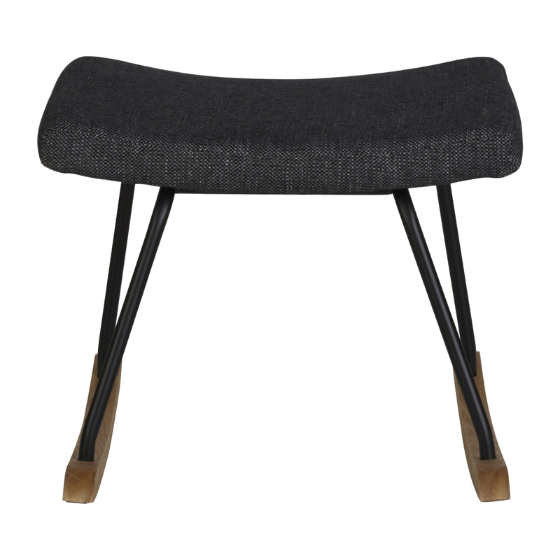 Quax - HOCKER ROCKER DE LUXE - Zwart