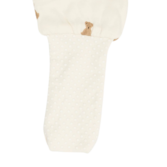 Jollein - Winterslaapzak met Afritsbare Mouw en voetjes 92-98cm - Mini Teddy Bear