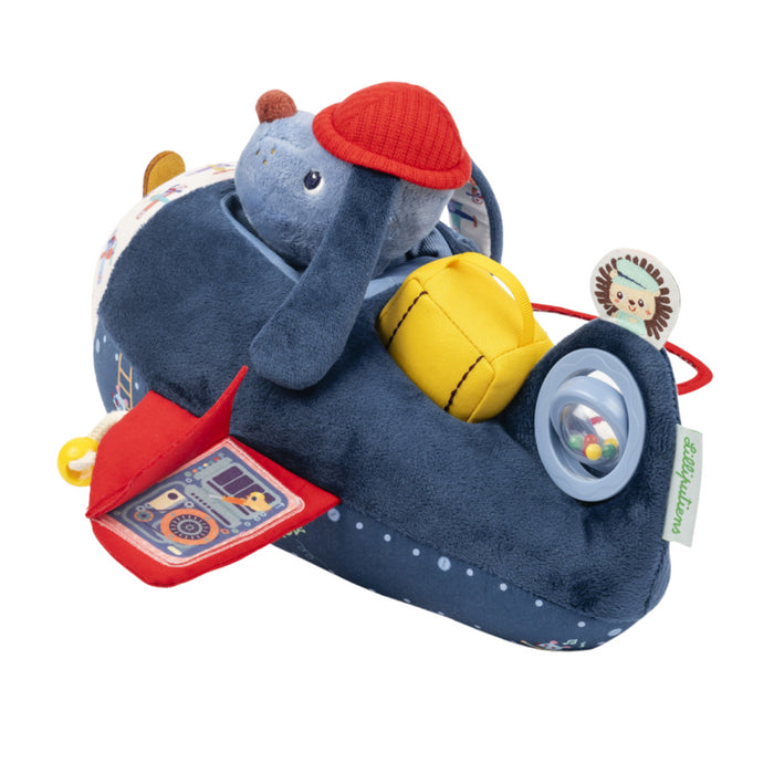 Lilliputiens - Jules de Hond Baby Vliegtuig Activiteiten Speelgoed