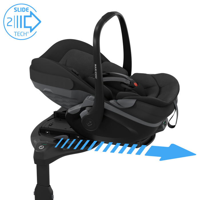 Maxi Cosi -  PEBBLE SLIDE PRO ONYX BLACK