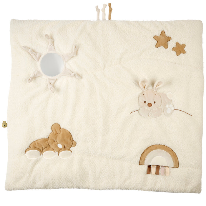 Nattou - TEDDY - Speeltapijt vierkant met bogen