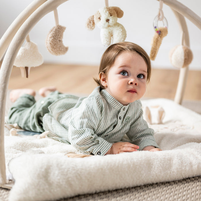 Nattou - TEDDY - Speeltapijt vierkant met bogen