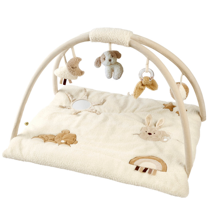 Nattou - TEDDY - Speeltapijt vierkant met bogen