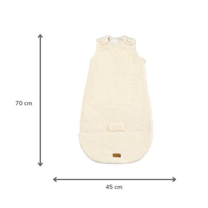 Nattou - TEDDY Slaapzak Teddy Beige 70 cm - Afneembare Mouwen - TOG 2.5 - Zachte Babyslaapzak
