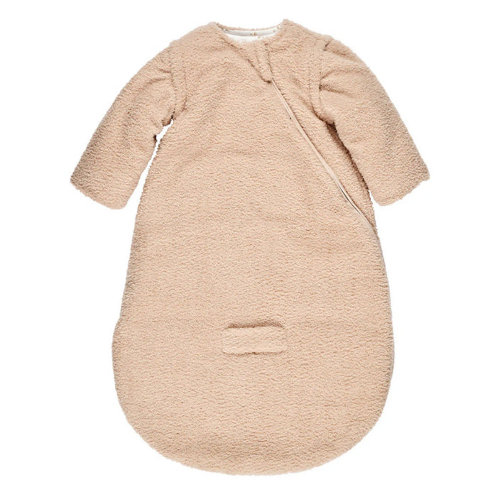 Nattou - TEDDY Slaapzak Teddy Beige 70 cm - TOG 2.5 - Zachte Babyslaapzak - Ademend & Veilig Slapen