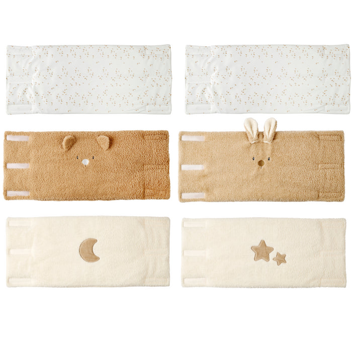 Nattou - TEDDY - Bedbeschermers (set van 6)