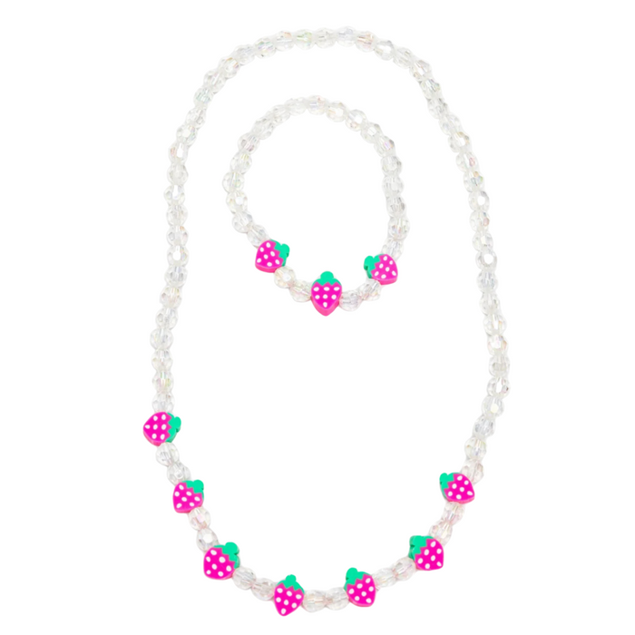 Great Pretenders - Berry Beautiful Necklace & Bracelet Set (2 pcs)