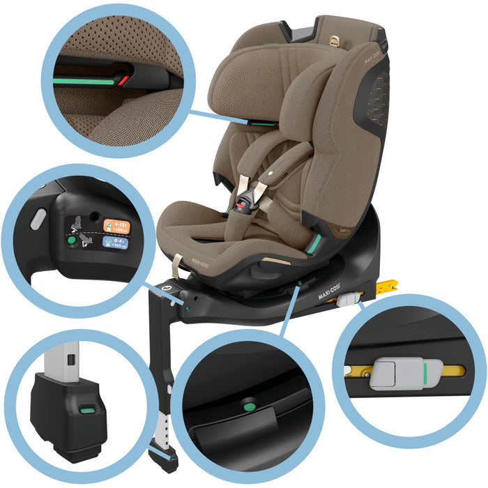 Maxi Cosi -  EMERALD 360 PRO AUTHENTIC TRUFFLE