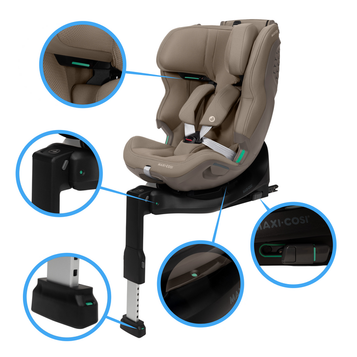 Maxi Cosi -  EMERALD 360 PLUS AUTHENTIC TRUFFLE