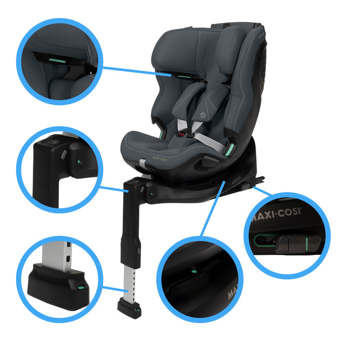 Maxi Cosi -  EMERALD 360 PLUS AUTHENTIC GRAPHITE