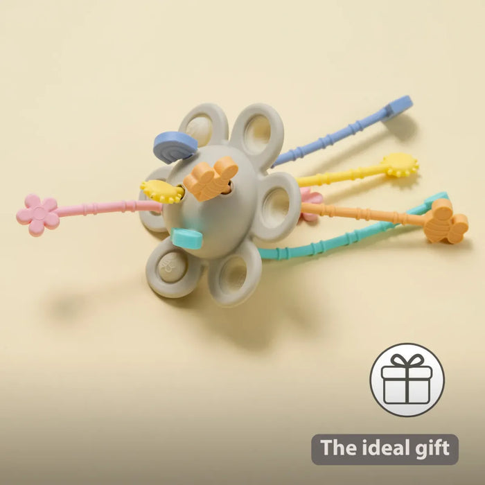 Nattou - Silicone Montessori Toy - Multicolour
