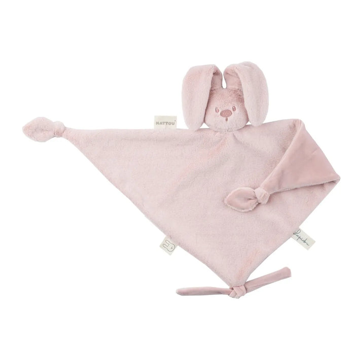 Nattou - LAPIDOU - Maxi-doudou konijn (65cm)  - Poederroze