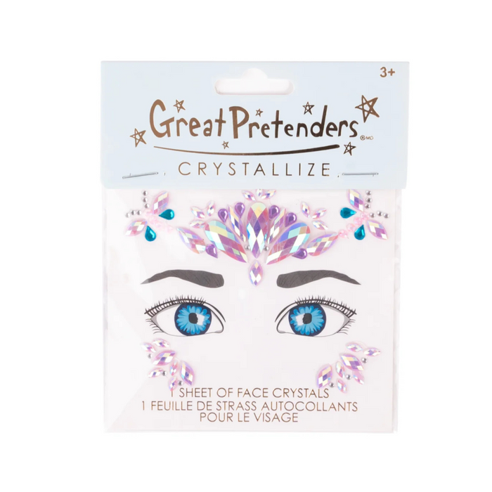 Great Pretenders - Face Crystals Sheet - Fairy Flutter