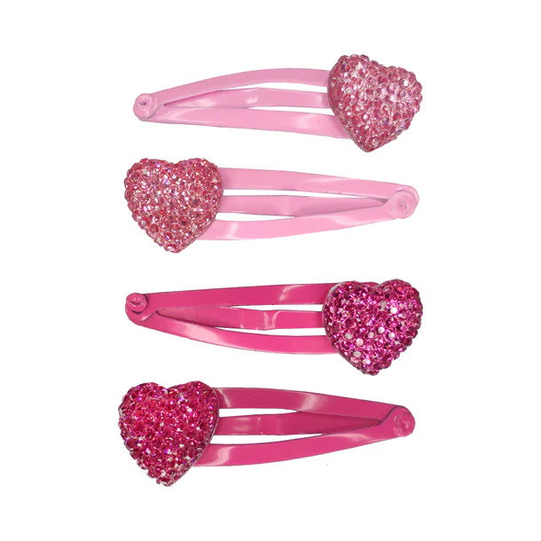 Great Pretenders - Sparkly My Heart Snap Clips