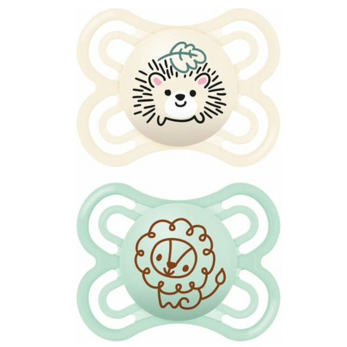 Mam - Fopspeen Perfect 0-6 maand mint & beige