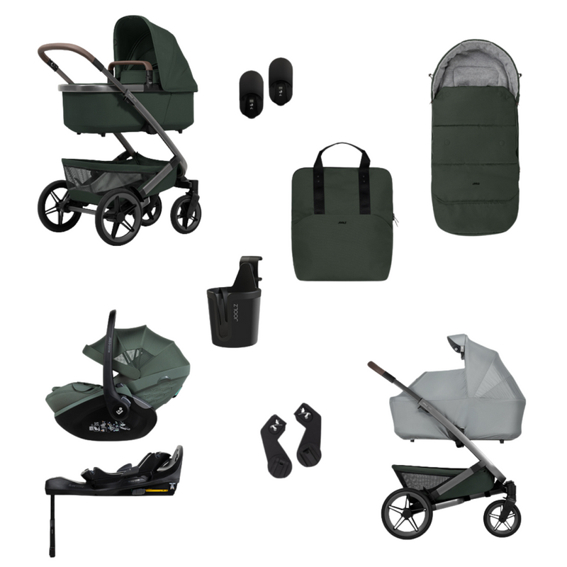 Joolz Geo5 All-in-One Bundle | Forest green