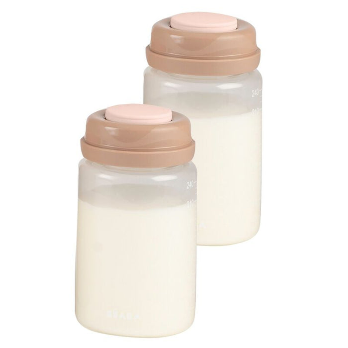 Beaba - Moedermelkflesjes voor de moedermelkkoeler (2 stuks)
