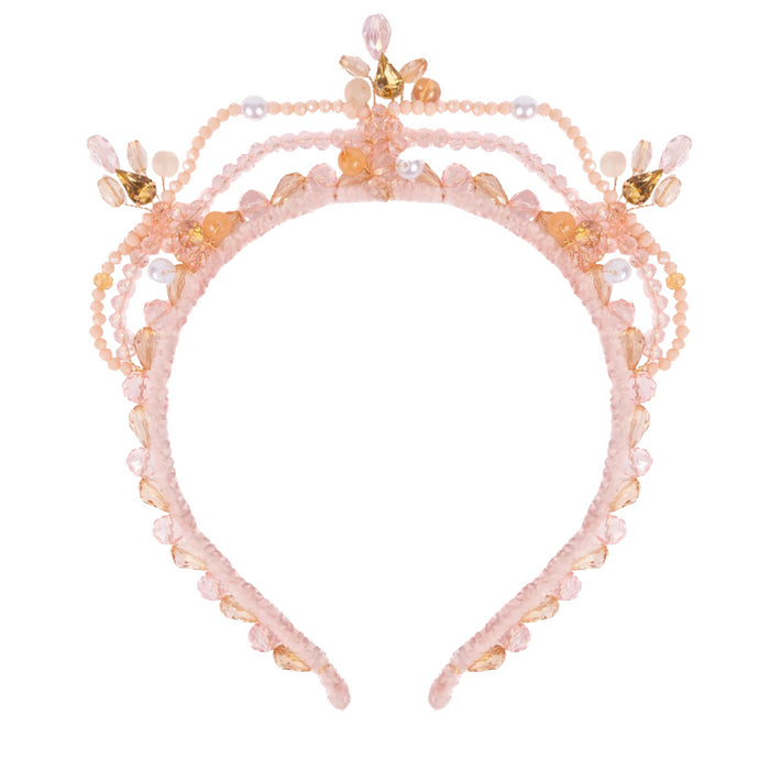 Great Pretenders - Boutique Blushing Crystals Beaded Tiara
