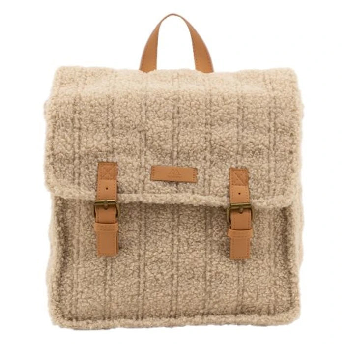 Nanami - backpack boucle stitch naturel