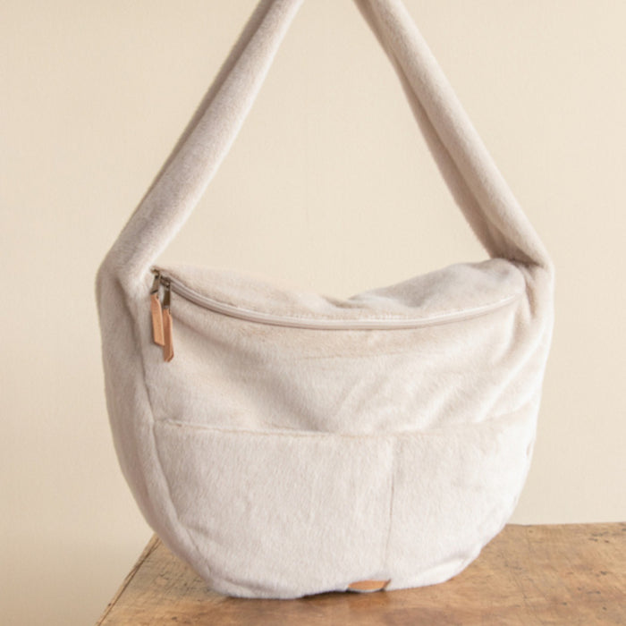 Nanami  - Cross body bag - Fluffy beige