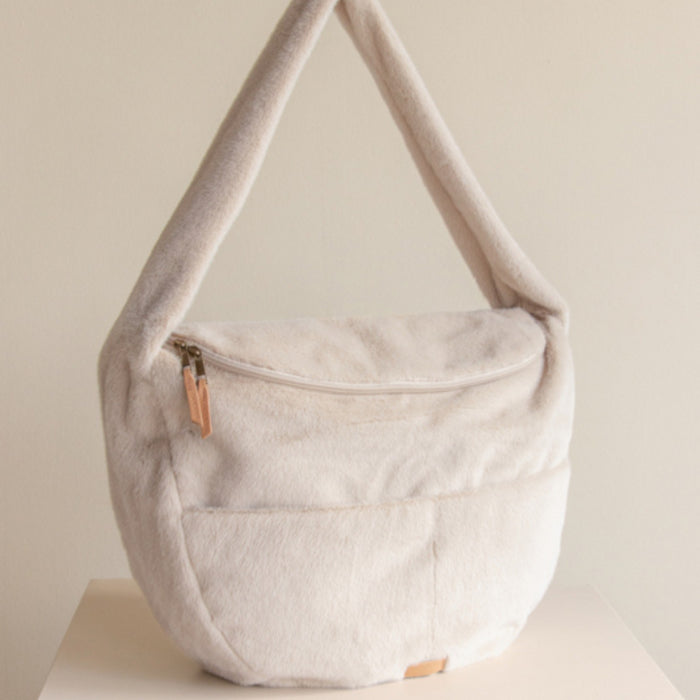 Nanami  - Cross body bag - Fluffy beige