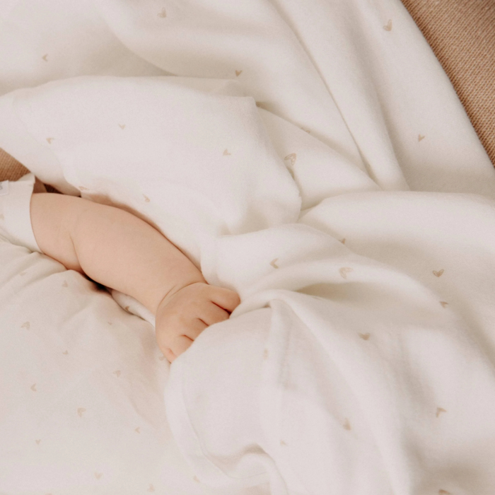 Bamboom - Swaddle Muslin 3 pack 70x70cm MINI HEARTS
