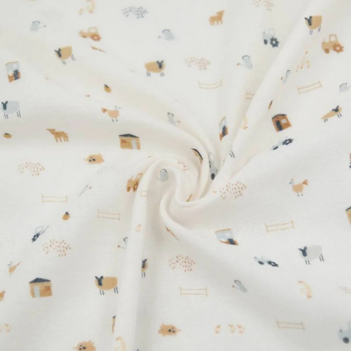Bamboom - Swaddle XL 2pack - 120x120cm THE FARM