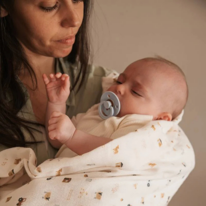 Bamboom - Swaddle XL 2pack - 120x120cm THE FARM
