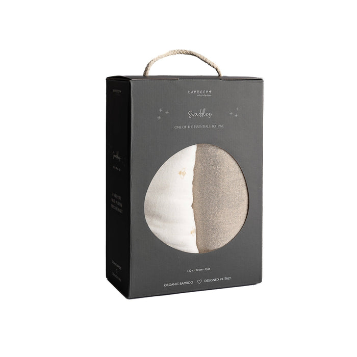 Bamboom - Swaddle XL 2pack - 120x120cm  BEE'S
