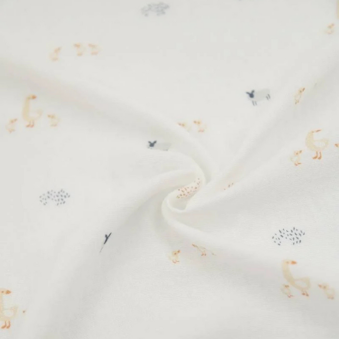Bamboom - Swaddle XL single - 120x120cm FARM BUDDIES