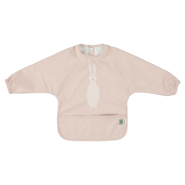 Trixie - Waterproof long sleeve bib - Mrs. Rabbit