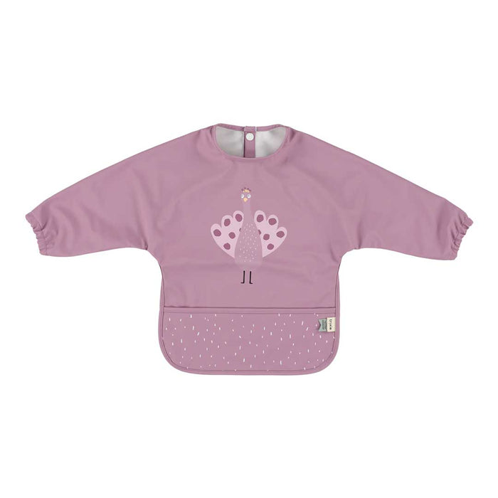 Trixie - 96-330 | Waterproof long sleeve bib - Mrs. Peacock