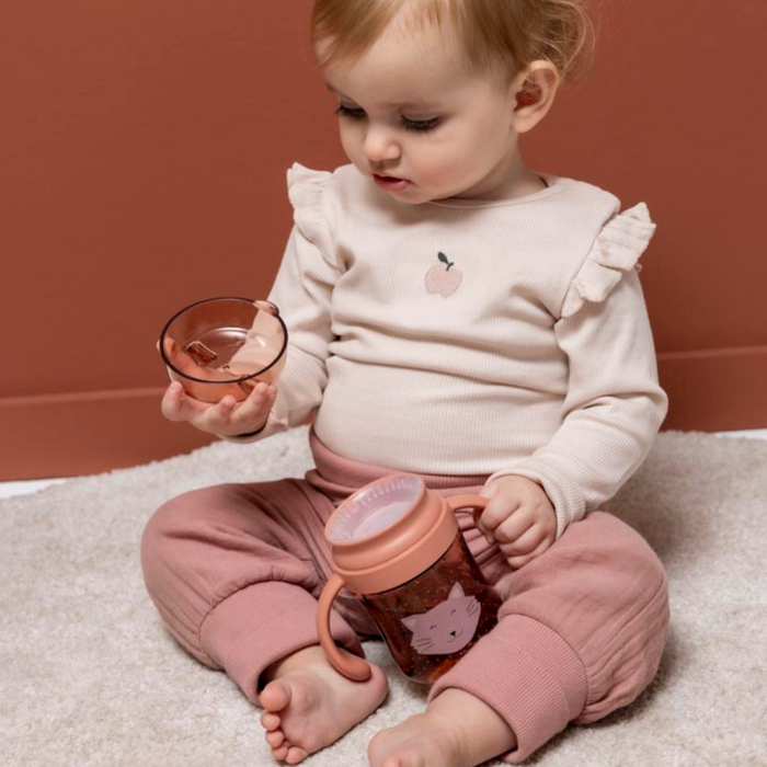 Trixie - 360° drinkbeker met handvatten - Mrs. Cat
