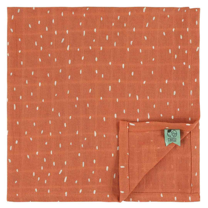 Muslin cloths 3-pack mix | 55x55cm - Fierce Fox