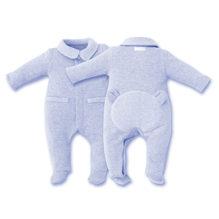 First - rompersuit FIRST TEDDY ESSENTIALS AZZURO