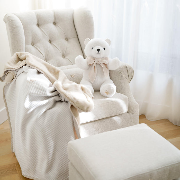 First - teddy bear white ZOË SILENT SANDS