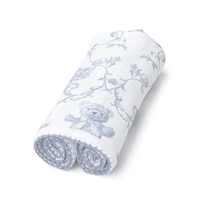 First - Tetradoek linnen blauw (70x70 cm)