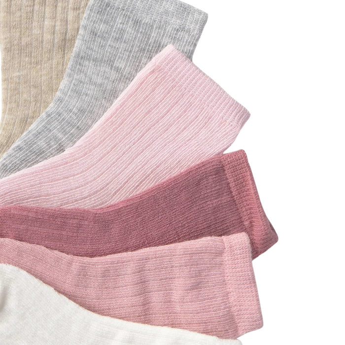 Mayoral - Set of 6 socks Roze