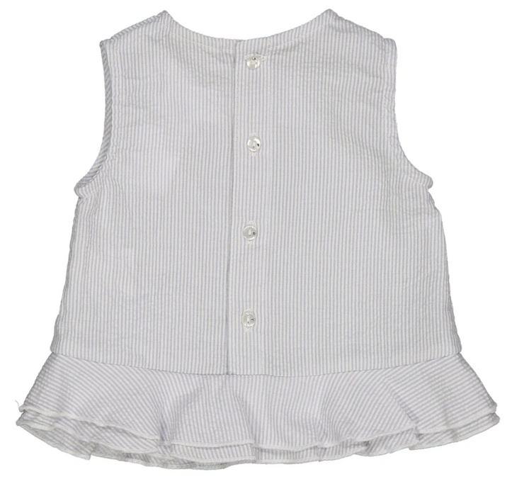 Birba - Gestreepte maxi blouse