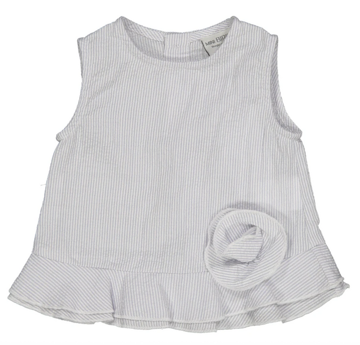 Birba - Gestreepte maxi blouse