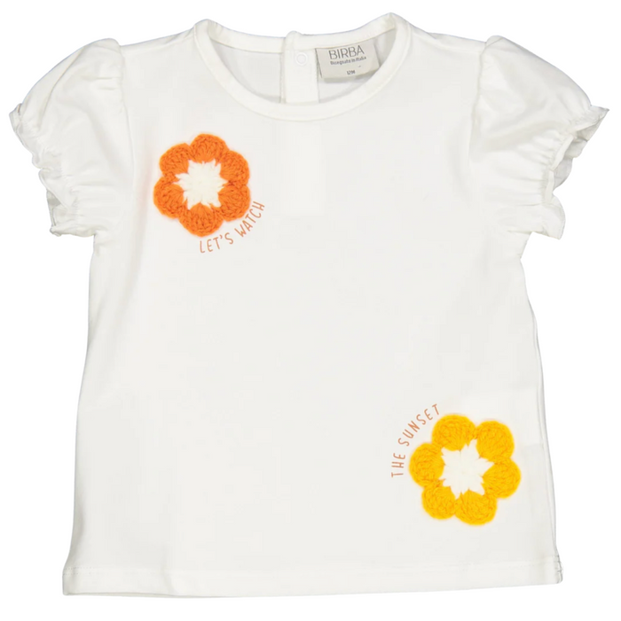 Birba - Maxi t-shirt bloemen