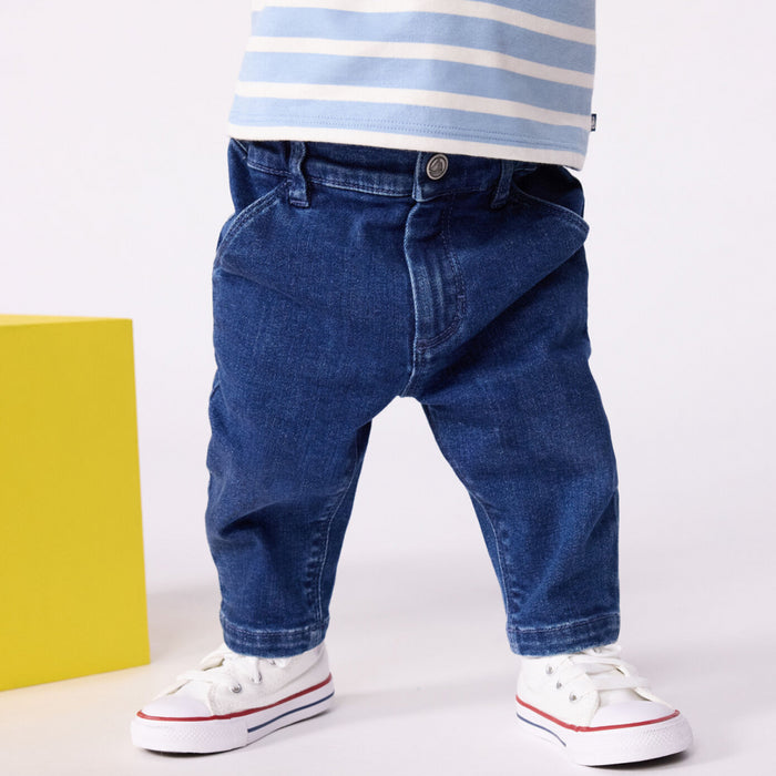 Petit Bateau - Denim babybroek