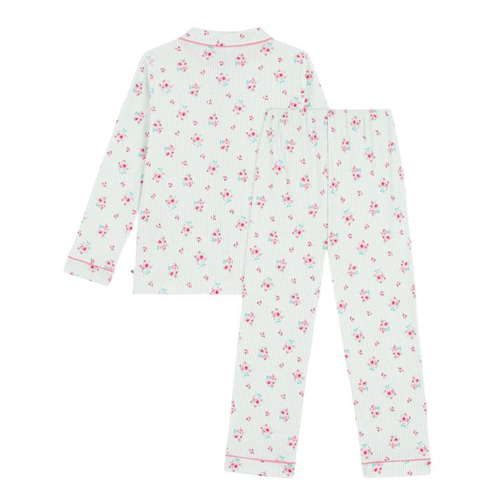 Petit Bateau - Katoenen geknoopte pyjama met print voor kinderen