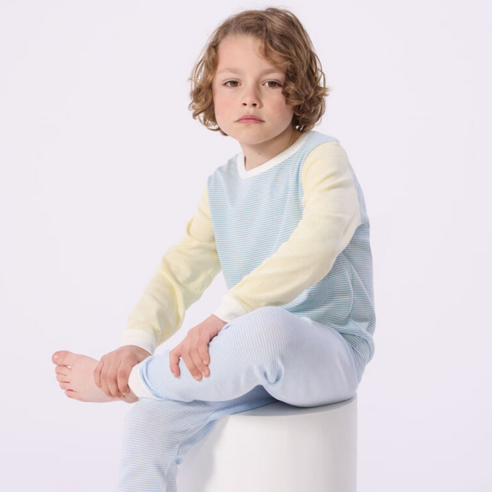 Petit Bateau - 2-delige katoenen pyjama met strepen