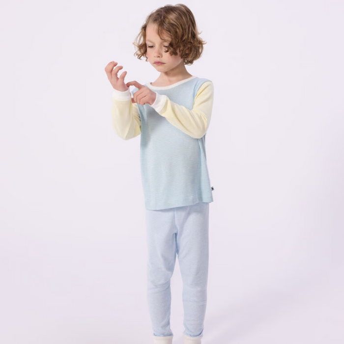 Petit Bateau - 2-delige katoenen pyjama met strepen