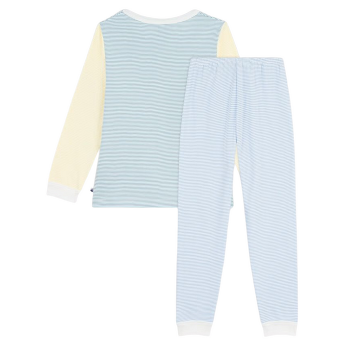 Petit Bateau - 2-delige katoenen pyjama met strepen