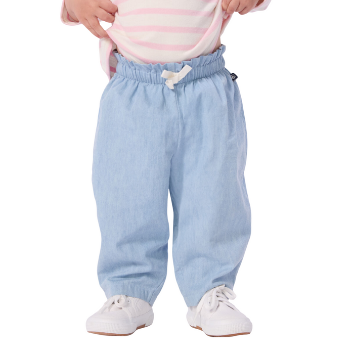 Petit Bateau - Babybroekje van Chambray