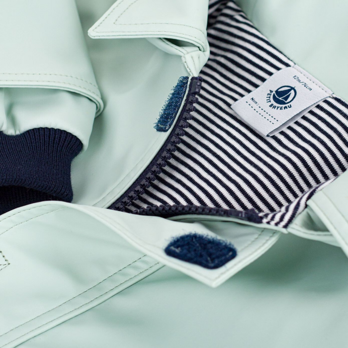 Petit Bateau - Iconische oliejas - Pastelgroen