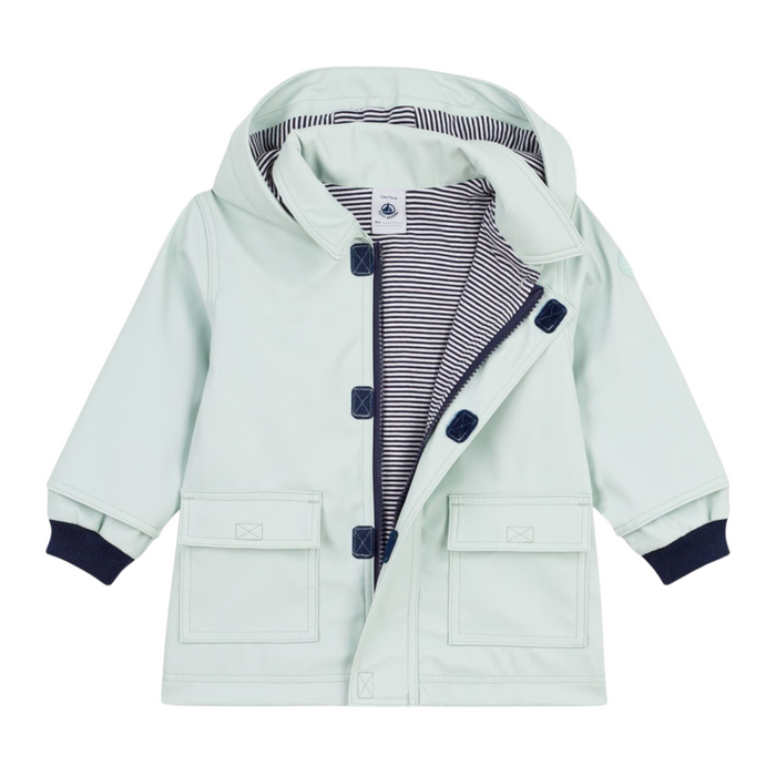 Petit Bateau - Iconische oliejas - Pastelgroen