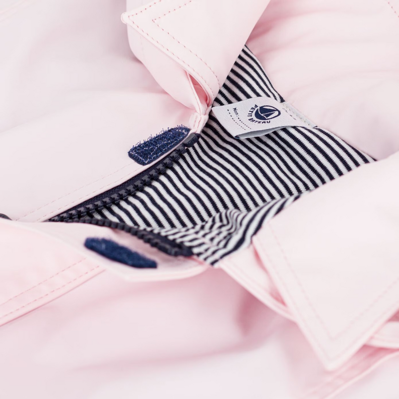 Petit Bateau - Iconische oliejas - Zachtroze